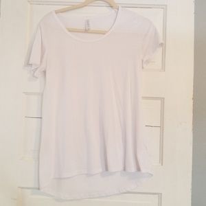 LulaRoe white Tee
